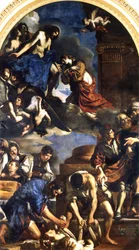 Sankt Petronillas død, 1621-22